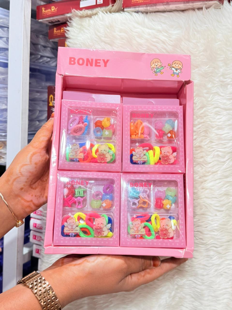 Kids Hair Accessories Combo- 12Pc