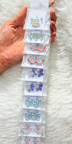Butterfly Earrings-10 Pc Set
