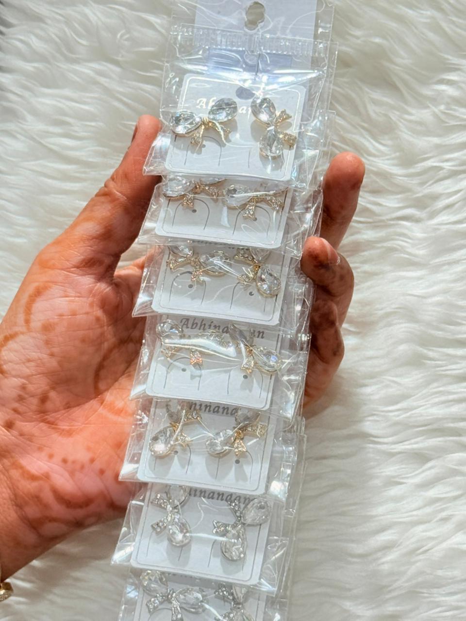 Korean Stylish Earrings-10 Pc